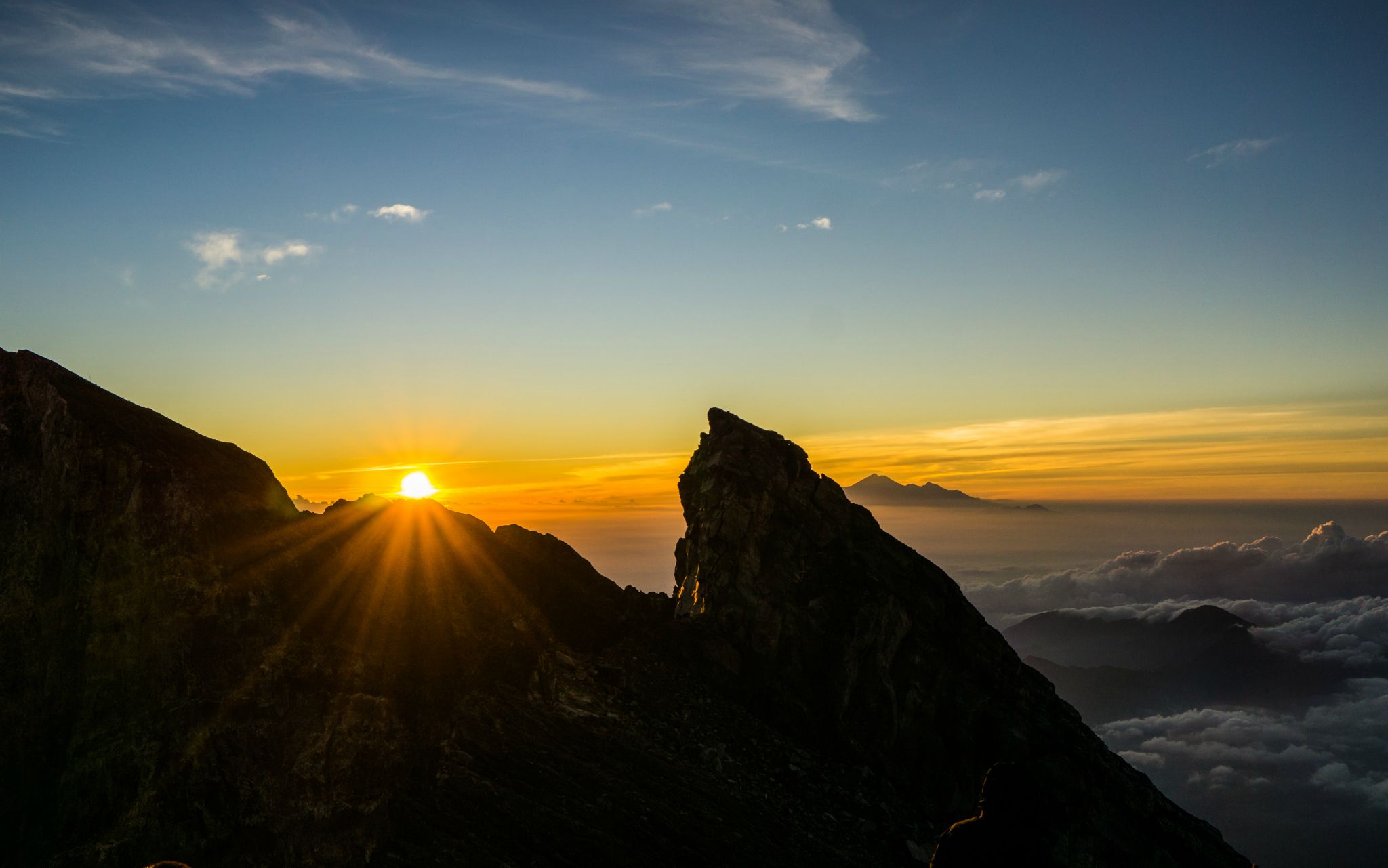 Sunrise at Mt Agung