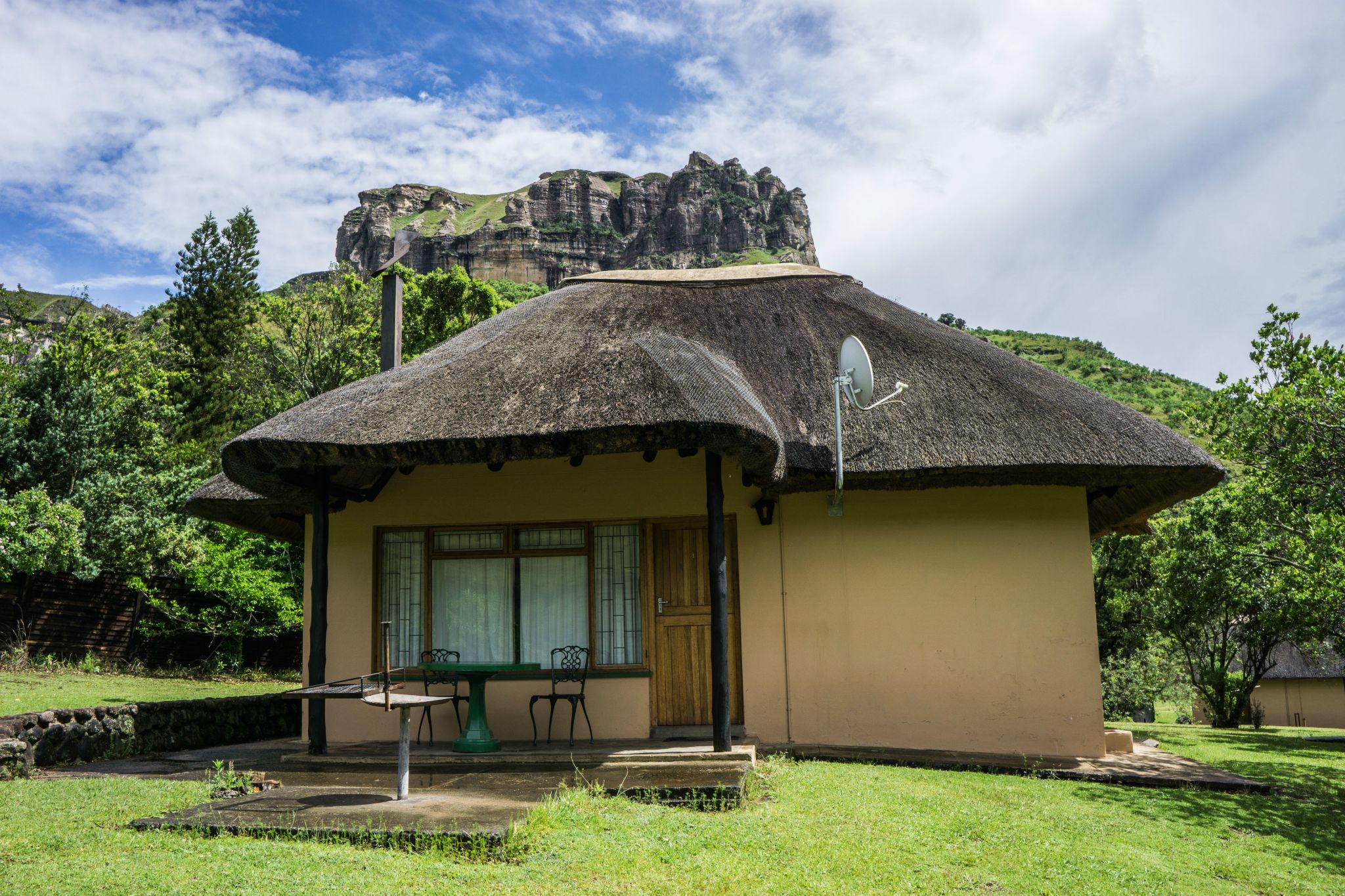 Lodging at Drakensberg Mountains