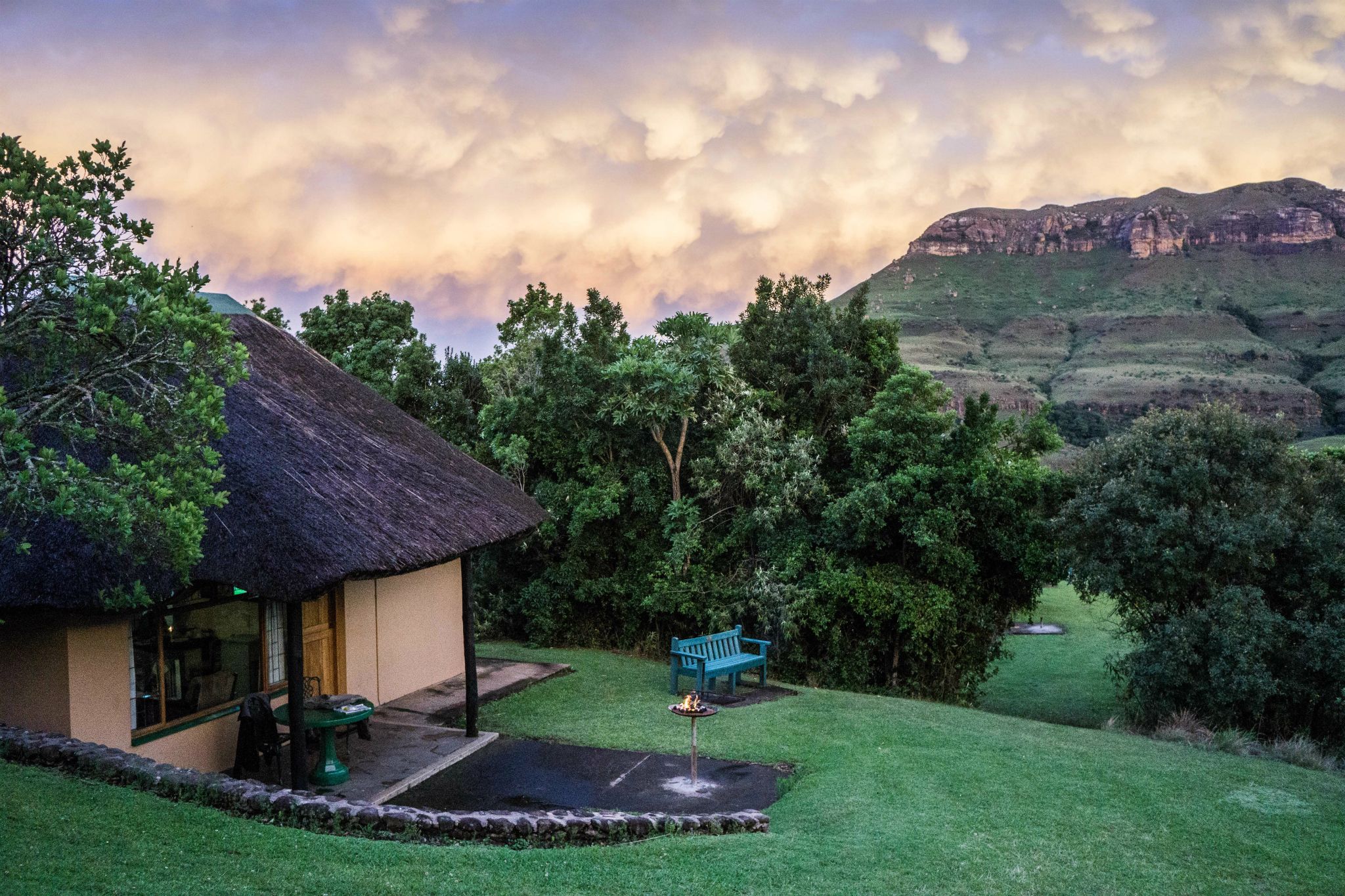 Lodging at Drakensberg Mountains